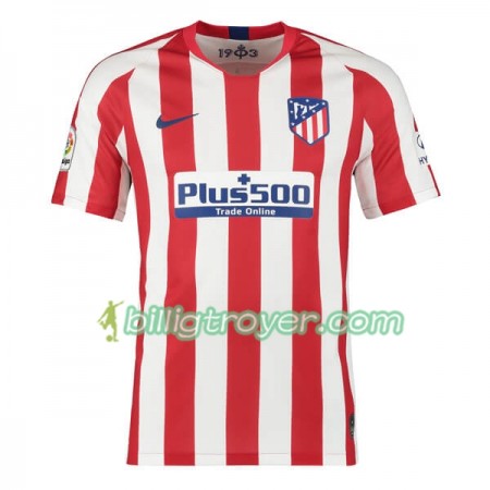 Billige Fotballdrakter Atlético Madrid Hjemmedraktsett 2019/20 Kortermet